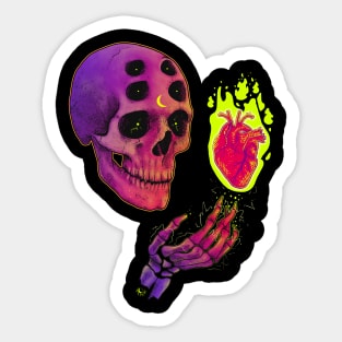 Tripleset Skull Sticker